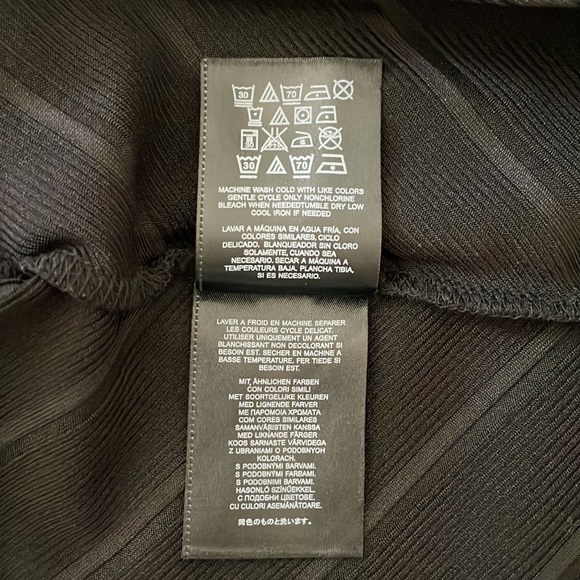 Black Formal Peplum top from G by Guess - Picture 5 of 6